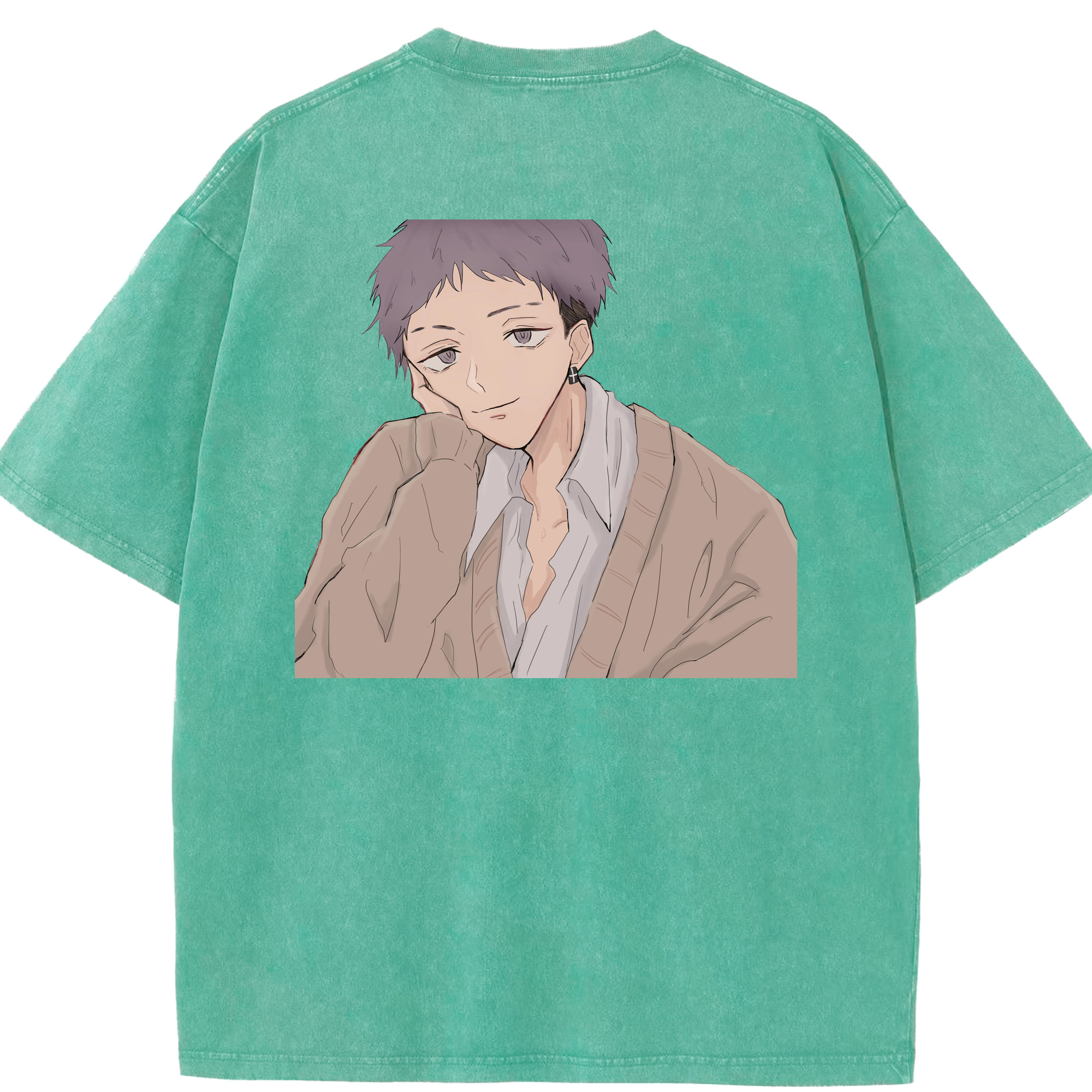 （画像用） 東京リベンジャーズ Tokyo Revengers 綿100% ヴィンテージ風 半袖Tシャツ（背面プリント）